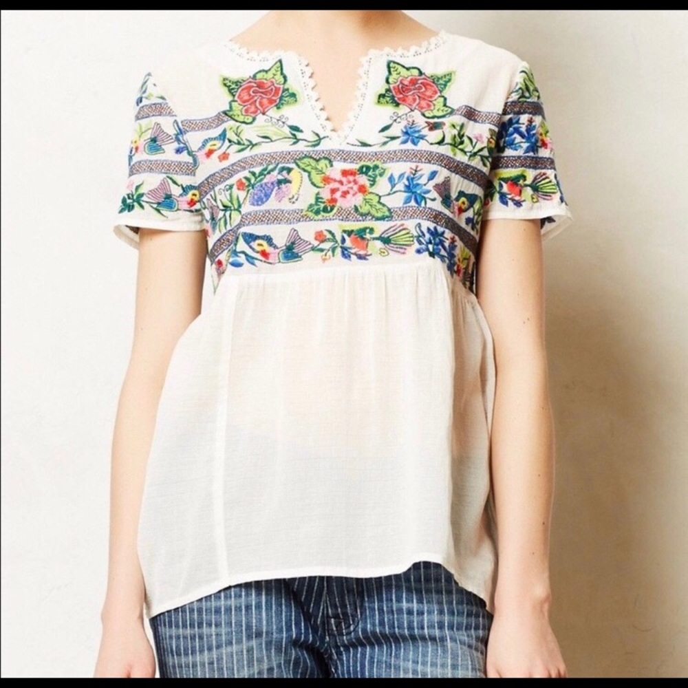 Anthropologie Vanessa Virginia Top